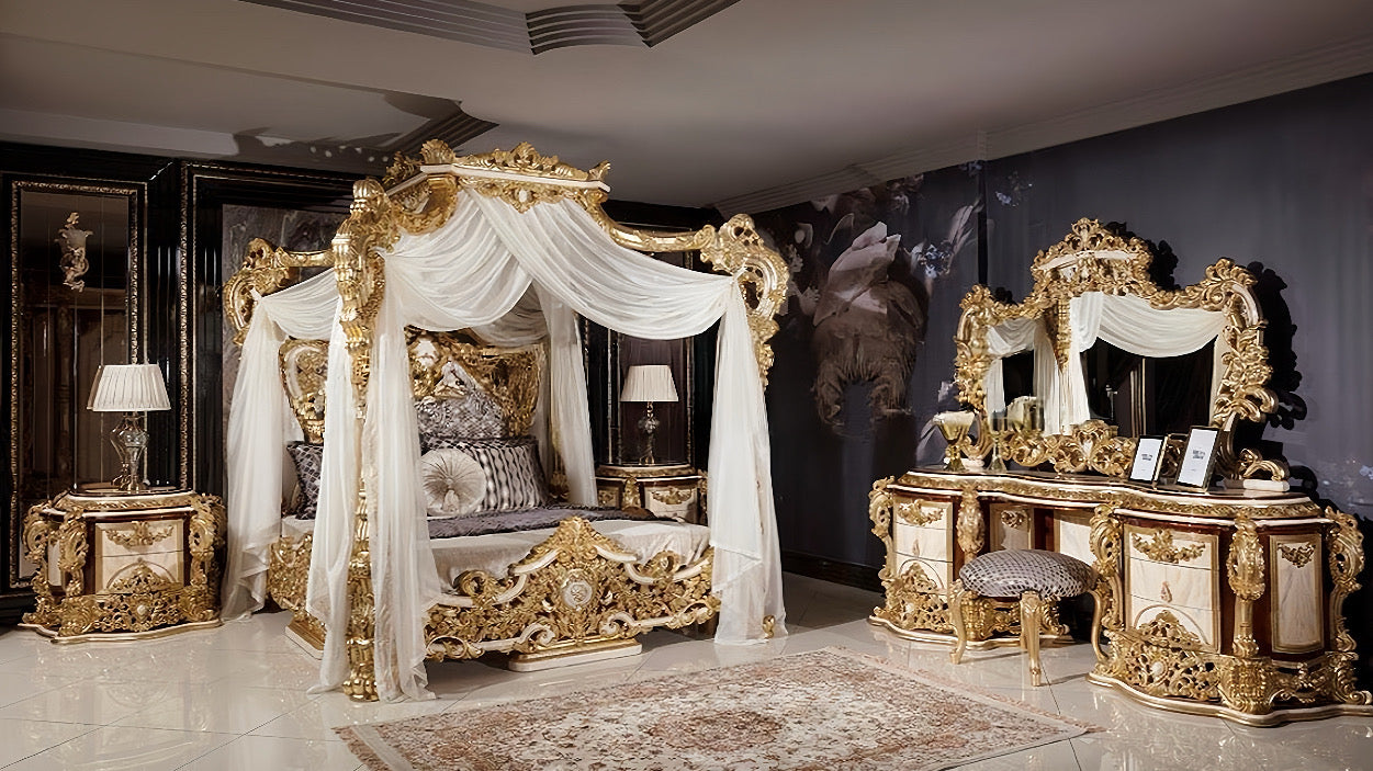 Évora Imperial Canopy Bedroom Set