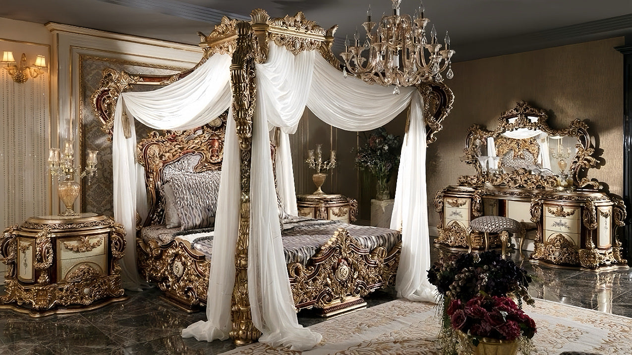 Majesté Impériale Canopy Bedroom Set